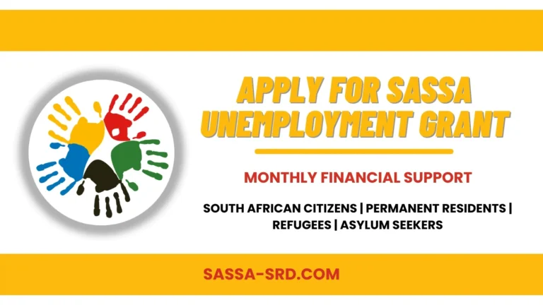 Apply for SASSA Unemployment Grant