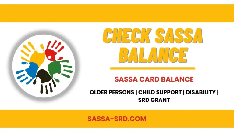 Check SASSA Balance