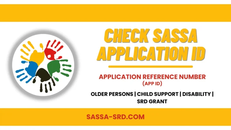 SASSA Application ID