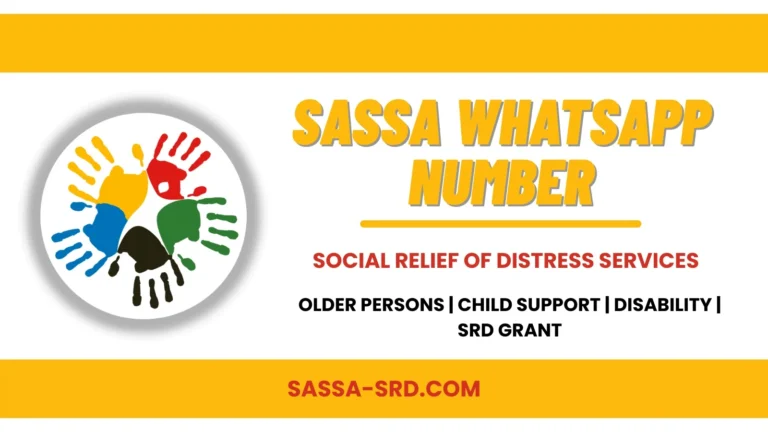 SASSA WhatsApp Number for SRD R370 Grant