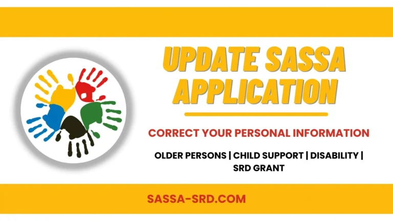 Update SASSA Application